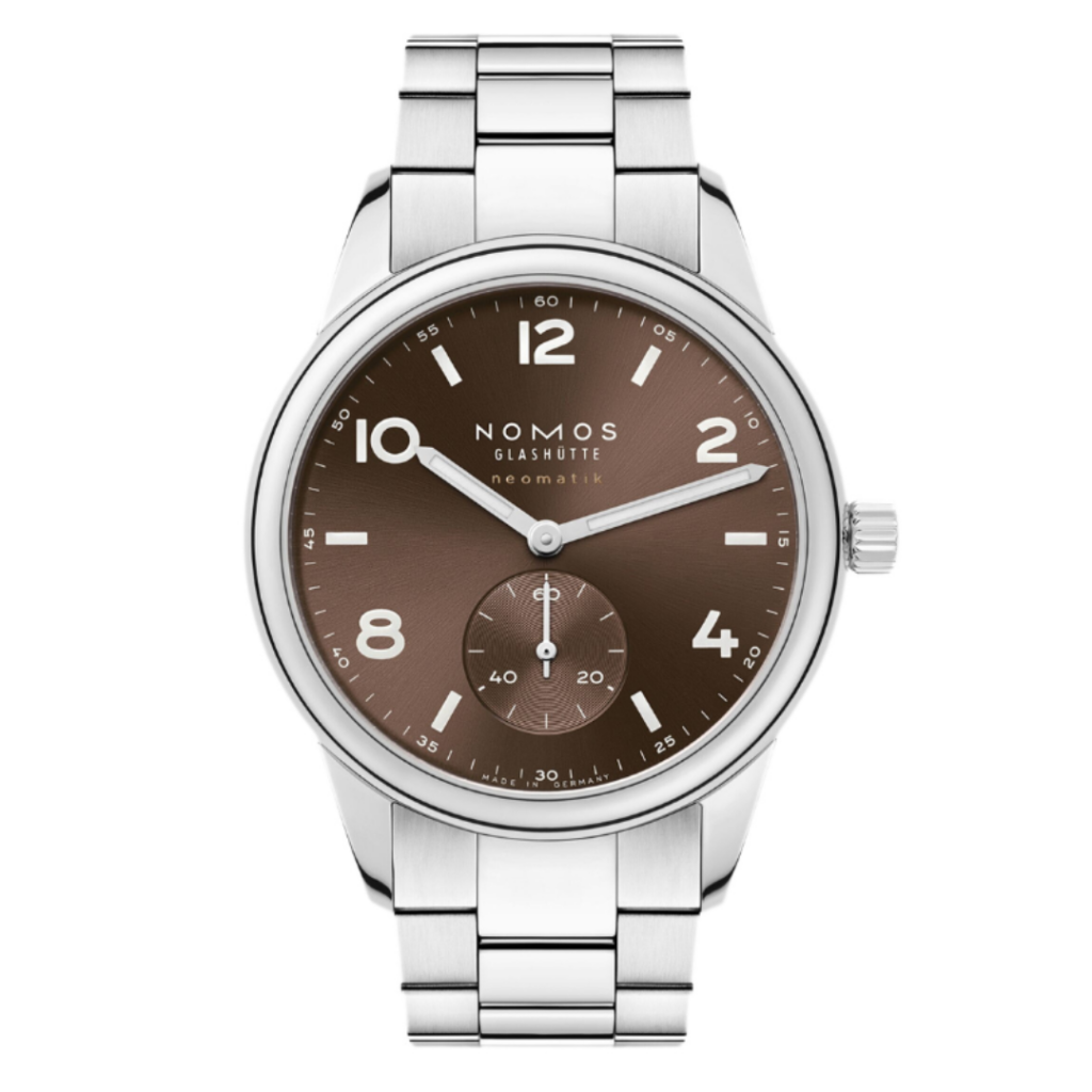 NOMOS CLUB SPORT NEOMATIK 39,5 MM TABAC