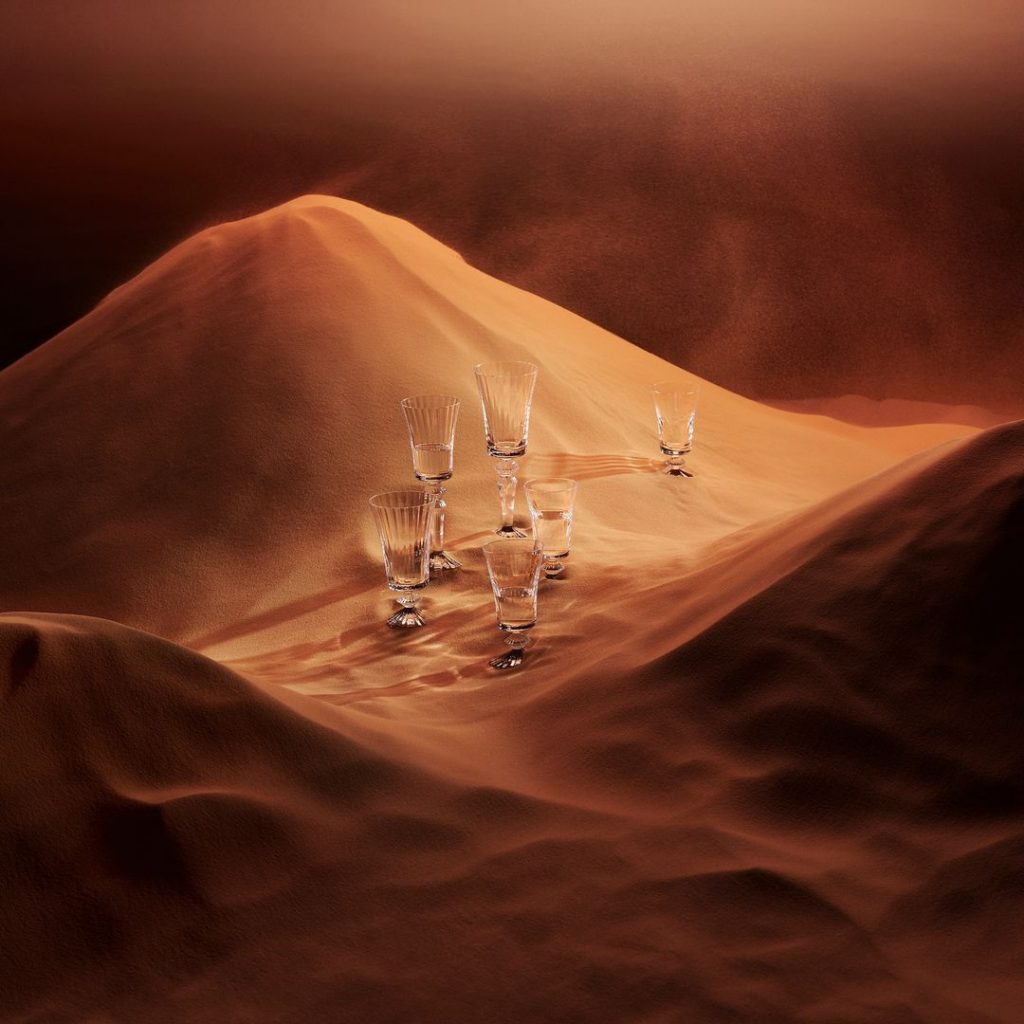 Verres Mille Nuits de Baccarat